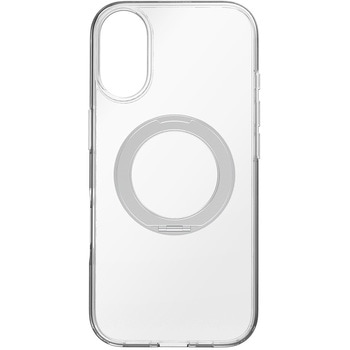 iPhone 17 [Turtle MagStand] MagSafe対応 リングスタンド付きハイブリッドクリアケース シルバーリングスタンド Simplism