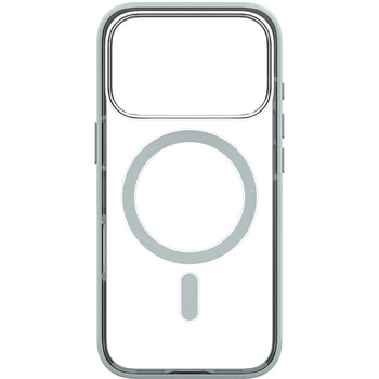 iPhone 17 Pro [Lumino] MagSafe対応 背面クリアハードケース クリア×ブルー Simplism