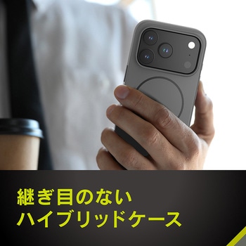 iPhone 17 Pro [Lumino] MagSafe対応 ハードケース ブラック Simplism