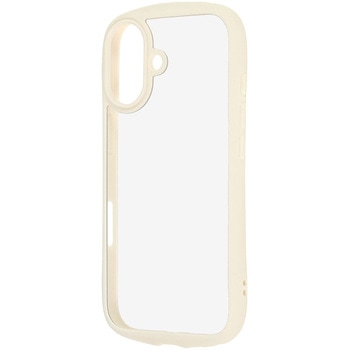 iPhone 17 ハイブリッドタフケース Puffull +レンズガードリング / ミルクホワイト レイ・アウト