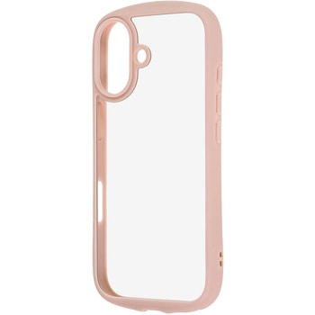 iPhone 17 ハイブリッドタフケース Puffull +レンズガードリング / ピンク - レイ・アウト