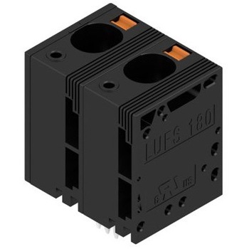 クランプ金具 LUシリーズ 15mmピッチ 1列 2極 1箱 40個入 WEIDMULLER