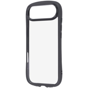 iPhone Air ハイブリッドタフケース Puffull +レンズガードリング / ブラック - レイ・アウト