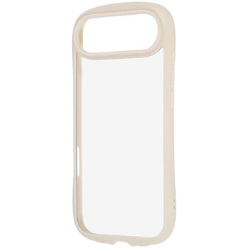 iPhone Air ハイブリッドタフケース Puffull +レンズガードリング / ミルクホワイト - レイ・アウト