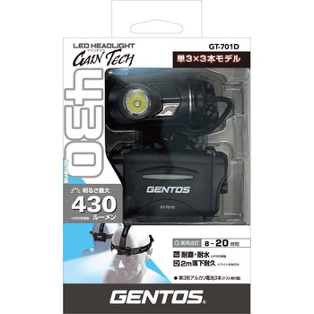GTシリーズ リフレクターレンズヘッドライト GENTOS