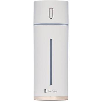 充電式スリム加湿器 リリーホワイト/モカ ライフオンプロダクツ