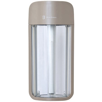 USB給電式 ポップLEDライト加湿器 ミントグリーン/モカ ライフオンプロダクツ