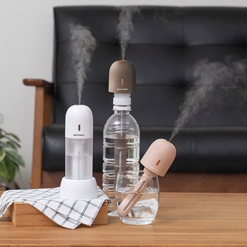 充電式3WAY ポータブル加湿器 スタンド付 モカ/ペールレッド/ホワイト ライフオンプロダクツ