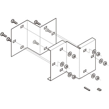 口径違い金具 ネグロス電工