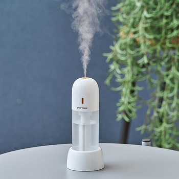 充電式3WAY ポータブル加湿器 スタンド付 モカ/ペールレッド/ホワイト ライフオンプロダクツ