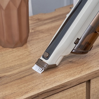 自立式 コードレス スティッククリーナー オフホワイト ライフオンプロダクツ