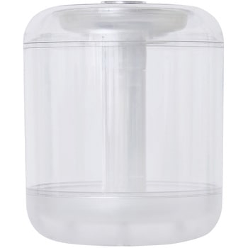 充電式クリア 加湿器 LEDライト付 ミントグリーン/スモーキーピンク/ホワイト ライフオンプロダクツ