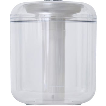 充電式 miniクリア加湿器 LEDライト付 ミントグリーン/スモーキーピンク/ホワイト ライフオンプロダクツ