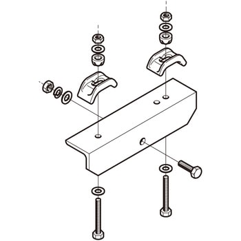 鋼支持金具 ネグロス電工
