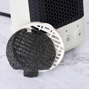 人感センサー付 セラミックファンヒーター キャメル/グレージュ/オフホワイト ライフオンプロダクツ