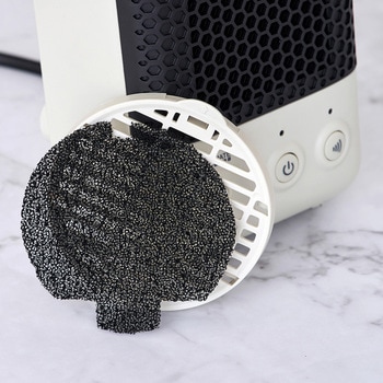 人感センサー付 セラミックファンヒーター キャメル/グレージュ/オフホワイト ライフオンプロダクツ