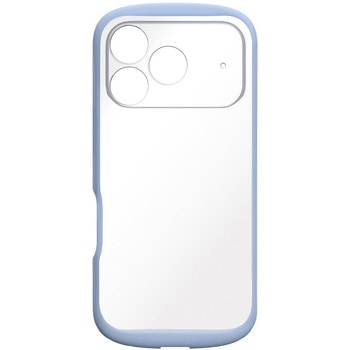 ajouter アジュテ iPhone 17 Pro [LIGHT SHIELD Solid] 超精密設計 衝撃吸収 ハイブリッドクリアケース ブルー ajouter