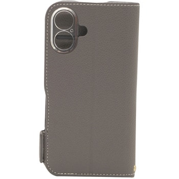 ajouter アジュテ iPhone 17 [FlipNote] 耐衝撃フリップノートケース チャコールグレー - ajouter