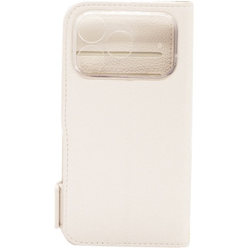 ajouter アジュテ iPhone 17 Pro [FlipNote] 耐衝撃フリップノートケース ホワイト - ajouter