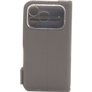 ajouter アジュテ iPhone 17 Pro [FlipNote] 耐衝撃フリップノートケース チャコールグレー - ajouter