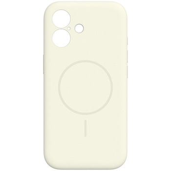 ajouter アジュテ iPhone 17 [Coron] MagSafe対応 超精密設計 衝撃吸収シリコンケース ミルクホワイト ajouter