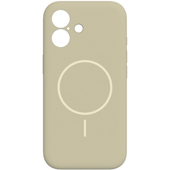 ajouter アジュテ iPhone 17 [Coron] MagSafe対応 超精密設計 衝撃吸収シリコンケース カフェオレ ajouter