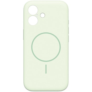 ajouter アジュテ iPhone 17 [Coron] MagSafe対応 超精密設計 衝撃吸収シリコンケース ミントグリーン ajouter