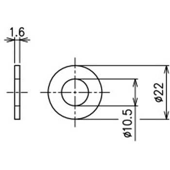 平座金 - ネグロス電工