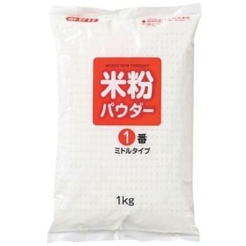 みたけ食品工業 米粉パウダーミドルタイプ 国産 1kgx3 みたけ