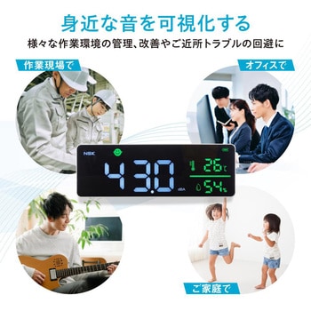 デジタルサウンドレベルモニタ NSK