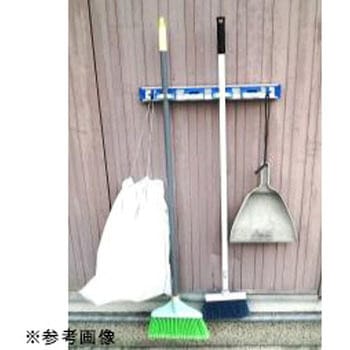 カチッとほうきキャッチャー 4個 単管設置用 結一産業