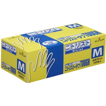 ニトリスト　タフ　Mサイズ ニトリスト・タフ 手袋 100枚入り NO.883 Mサイズ - 調理器具の