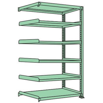 連結 中量棚150kg 高さ2400mm 浅香工業