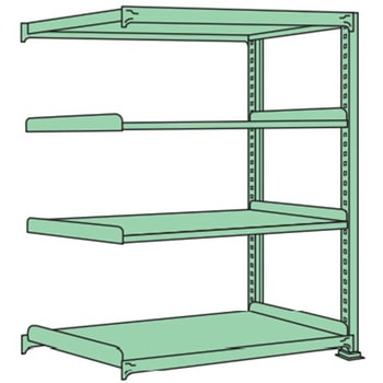 連結 中量棚200kg 高さ1500mm 浅香工業
