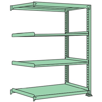 連結 中量棚200kg 高さ1800mm 浅香工業