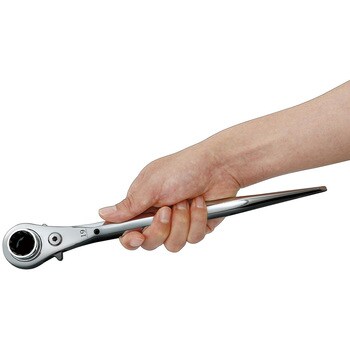 ラチェットレンチ17/21 ストレート MUST TOOL 両口ラチェット