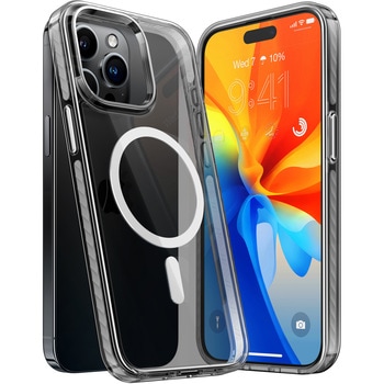 TORRAS - Sparka-Mag Case for iPhone 15 Pro MAX [ Black] TORRAS