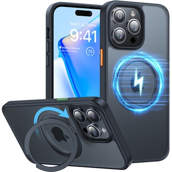 Torras - UPRO Ostand Pro Case for iPhone 13 Pro [ Black ] TORRAS