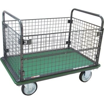 プレス製運搬車”ハイグレード運搬車”(金網付タイプ) TRUSCO