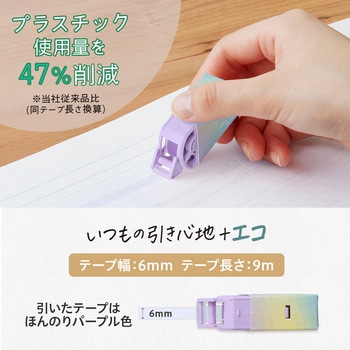 ノリノ 紙ケース入りテープのり プラス