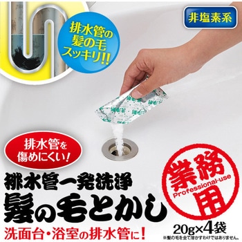 排水管一発洗浄 髪の毛とかし アイメディア