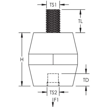 ISO-TP LOW VOLTAGE MALE/FEMALE INSULATORS - nVent