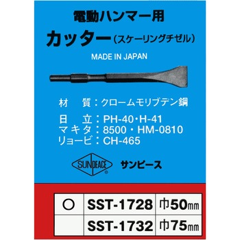 スケーリングチゼル サンピース