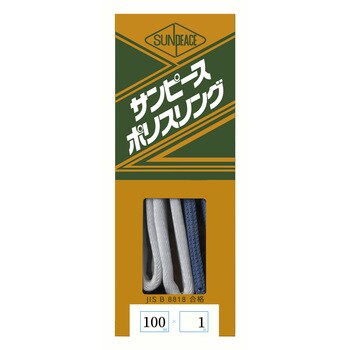 ポリスリング エステル E型 両アイタイプ サンピース アイタイプ繊維スリング 通販モノタロウ 3 E100x1