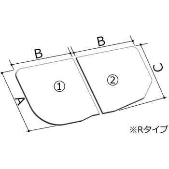 YFK-1676B(2)R-D2 保温組フタ 1個 LIXIL(INAX) 【通販サイトMonotaRO】