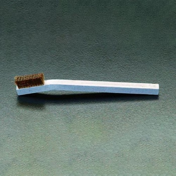 8.0x30mm/160mm 精密用ブラシ(真鍮・アルミ柄) エスコ