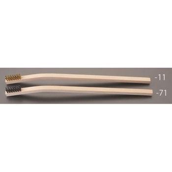 11x350mm 柄付ブラシ(ナイロン) エスコ
