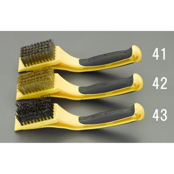 31x50mm/185mm/ハンドブラシ(ステンレス製) - エスコ