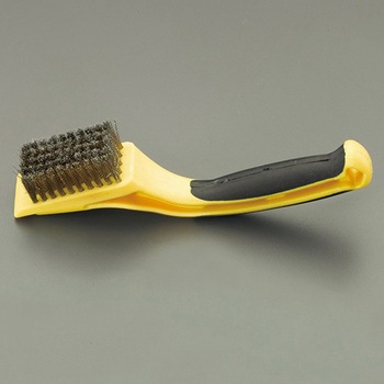 31x50mm/185mm/ハンドブラシ(ステンレス製) - エスコ