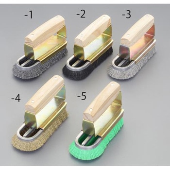 130mm コテ型ブラシ(ナイロン製) - エスコ